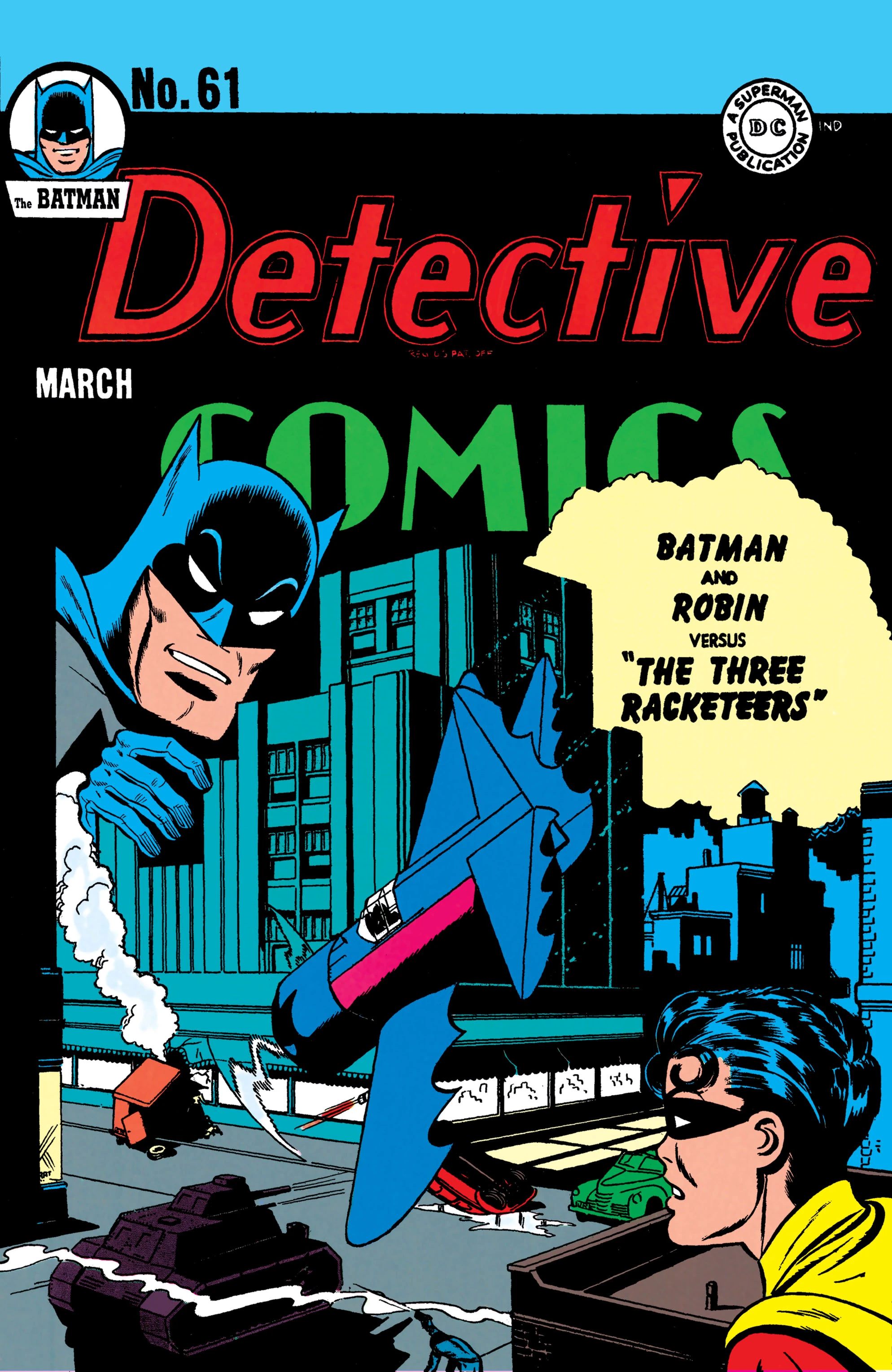 Detective Comics #61 (DC, 1942 — Cover A) cover